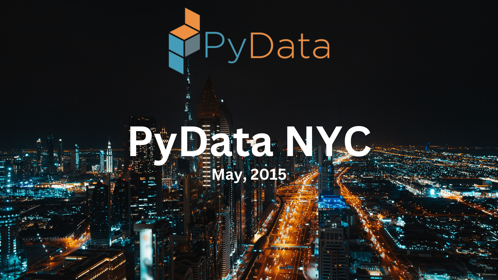 Luis Miguel Sanchez Takes Center Stage as Main Speaker at Bloomberg PyData NY Event.
